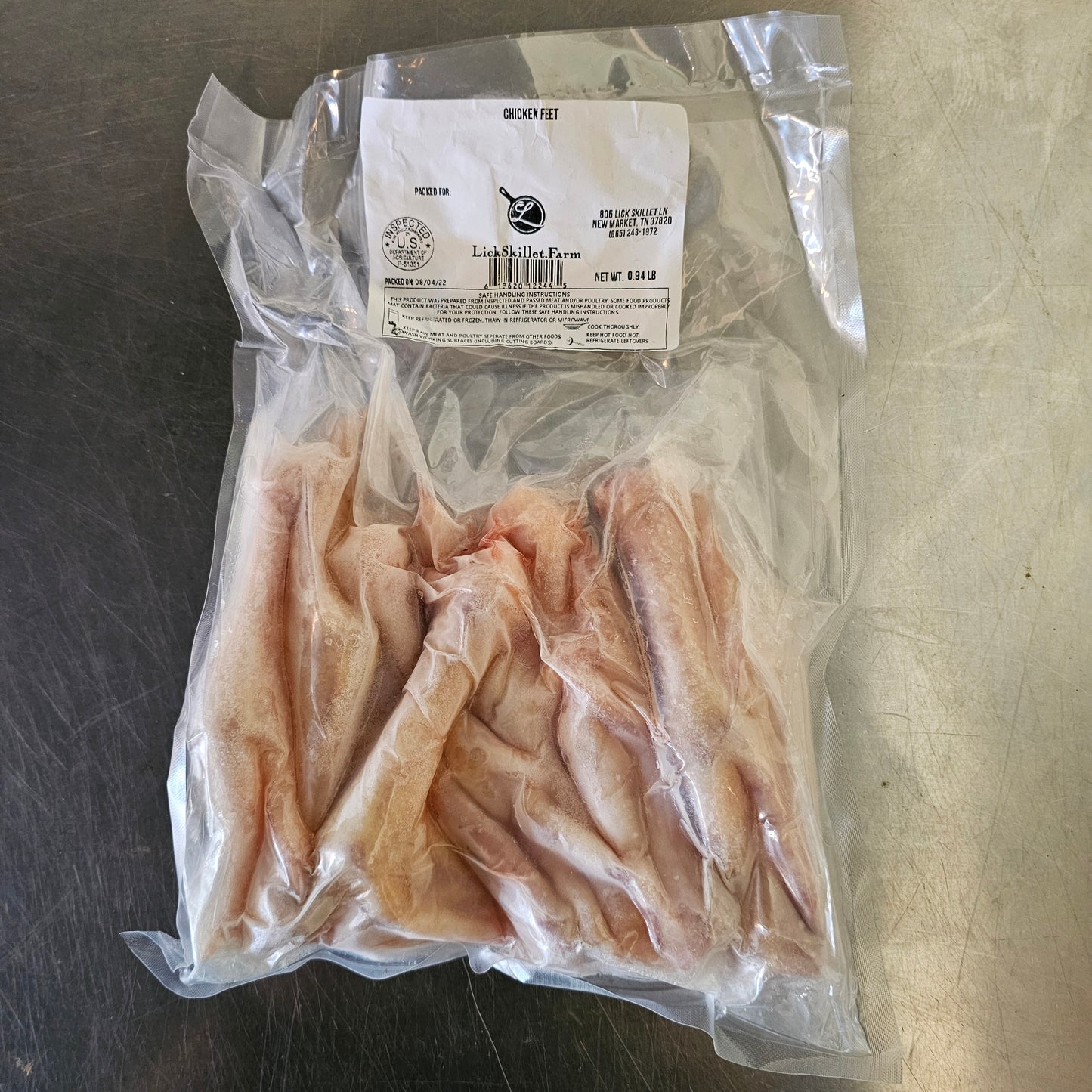 Chicken Feet (Fresh Frozen)
