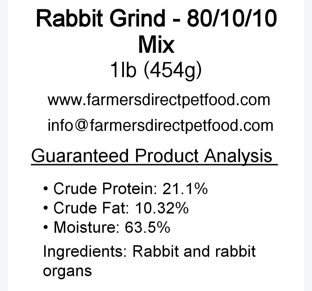Rabbit Grind (Fresh Frozen)
